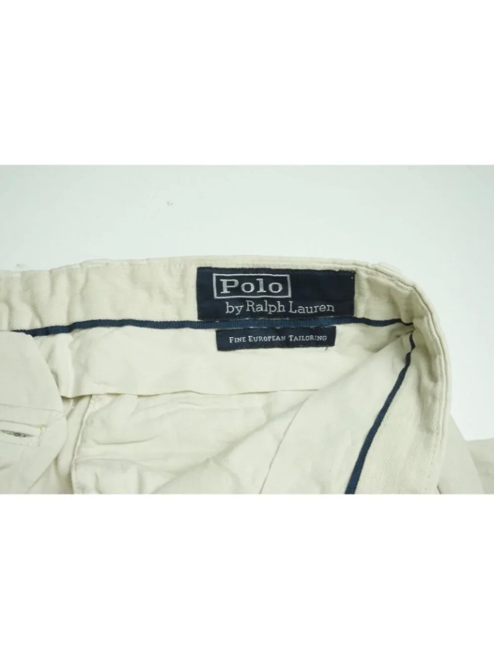 Polo by Ralph Lauren Cotton Blend Beige Chino Pants Sz 31/34 BRAND NEW